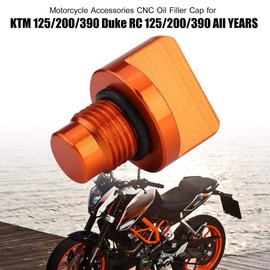 Broco Motorcycle Accessories CNC Oil Filler Screw for 125/200/390 Duke RC 125/200/390 All Years