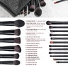 BS-MALL Juego de brochas de maquillaje de 18 piezas de