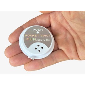 FUN delivery Pocket Catholic Guilt Speaker, On-Demand Portable Device with 10 Phrases, 5 cm Diameter