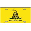 Do Not Tread On Me Novelty Metal License Plate Tag LP-1316