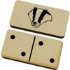 Azeeda 'Badger Face' Domino Set & Box (DM00006370)