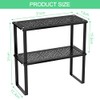 Maxentico Set of 2 Kitchen Organisers, Kitchen Shelf Worktop, Shelf
