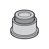 Panasonic Panasonic Foaming Faucet, For Internal Thread, Faucet: W24, Mountain20, PRV-D8623M
