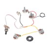 Electric Guitar Wiring Harness Kit 3 Way Toggle Switch 500K