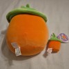 Kellytoy Squishmallow Caroleena the Carrot Wearing a Bucket Hat NEW