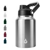 BJPKPK 64 oz Insulated Water Bottle, Dishwasher Safe Half Gallon