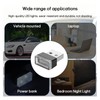 Dickno 4 PCS USB LED Car Interior Atmosphere Lamp, Portable