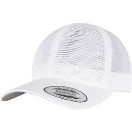 Flexfit Unisex Baseball Cap, White