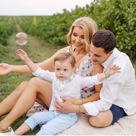 CheersLife Mother Daughter Bracelet Mother Son Bracelet Gift for Mother and Daughter Mother and Son Heart Bracelet for Girls Women Boys Matching Bracelets Set for 2 Mother's Day Back to School