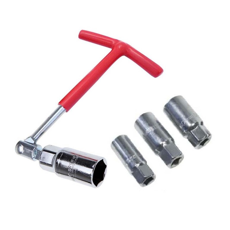 Mr. Gadget's Solutions 4PC T Bar Spark Plug Wrench Set