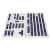 Mechanical Keyboard Keycap 128 Key PBT Keycap Set Contrasting Colors