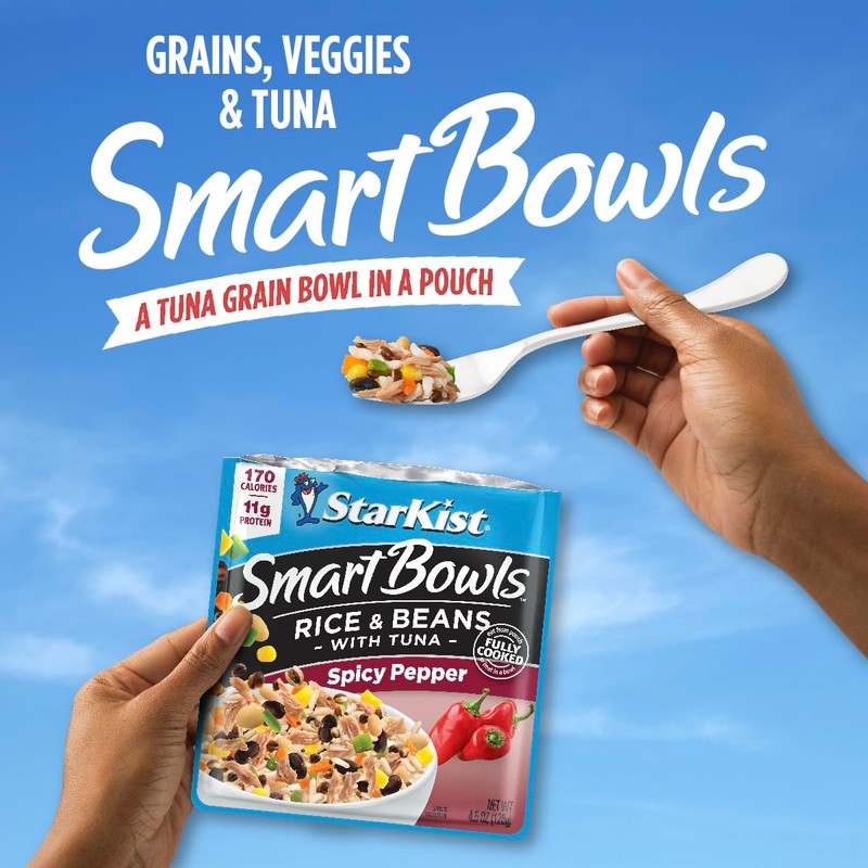 StarKist Smart Bowls Spicy Pepper, 4.5 oz Pouch (Pack of