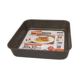 Mugnano Happystone MMU820H10 High Square Baking Mould 30 x 30 cm H6.5
