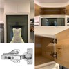 Luokim 2pcs Soft Closing Clip On Face Frame Mounting Cabinet