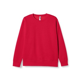Glimmer 00346-AFC Men's Dry Fleece-Lined Sweatshirt, 10.0 oz, garnet red, M