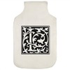 'Decorative Letter L' Hot Water Bottle Cover (HW00020698)