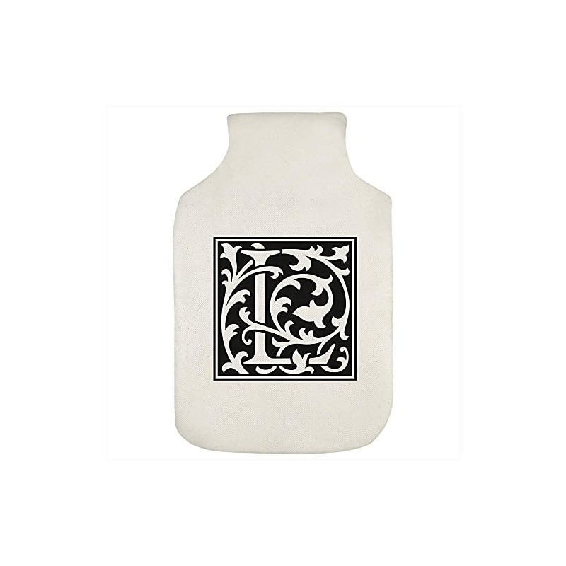 'Decorative Letter L' Hot Water Bottle Cover (HW00020698)