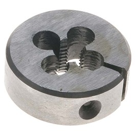 9/16" -18 Round Adjustable Die, 1-1/2" Outside Diameter - High Speed Steel.