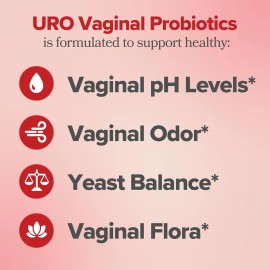 Uro Vaginal Probióticos Ayuda Al Olor Y Flora Vaginal 60 Cáp