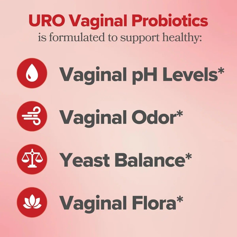 Uro Vaginal Probióticos Ayuda Al Olor Y Flora Vaginal 60