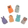 6pcs Baby Soft Blocks Animal Stacking Building Blocks Squeezing Teething