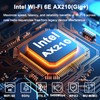 WiFi 6E PCIe WiFi Card for Desktop PC AX210, Up