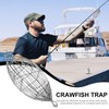 Crawfish Trap Bait,Cage for Shrimp - Stainless Steel Portable Basket