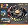TOOLI-ART 36 Acrylic Paint Pens Skin and Earth Tones (3mm