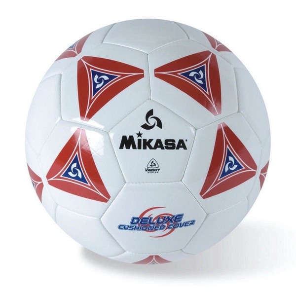 Mikasa Serious Soccer Ball (Red/White, Size 3)