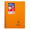 Clairefontaine 376801C College Notebook with Spiral Binding (Lined with Margin,