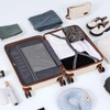 Cosbarn 5 Piece Luggage Sets with Spinner Wheels, Hardshell ABS