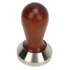 Coffee Tamper with Wooden Handle Detachable Comfortable Grip Easy To