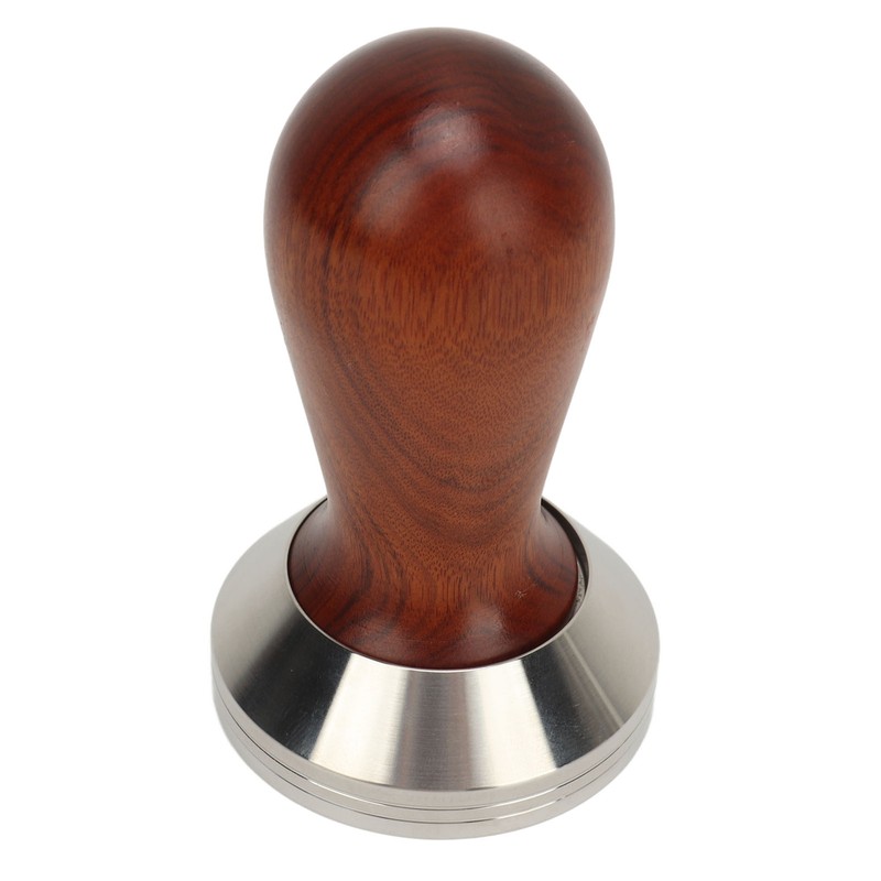 Coffee Tamper with Wooden Handle Detachable Comfortable Grip Easy To