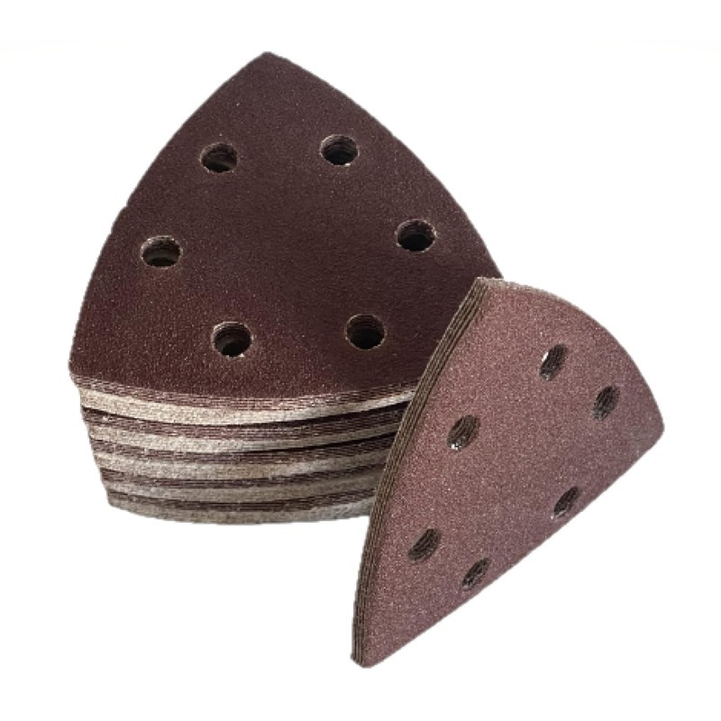 Sandpaper Triangle Sander, Pack of 60, Mix 20 x Grit