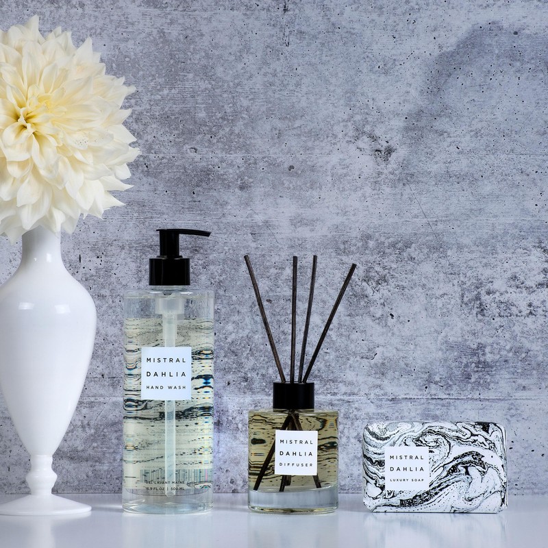 Mistral Marbles Home Fragrance Diffuser, Dahlia