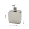 Gedy Soap Dispenser, Chrome, 4.5 x 10.2 x 14.9 cm,