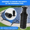 CELLGOKO 24 Pack Pool Cover Anchors for Concrete and Paver