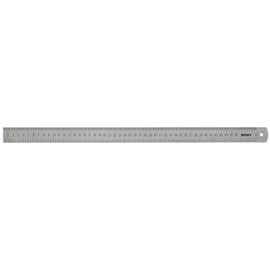 LSB Semi Rigid Stainless Steel Ruler 300mm Grey