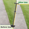 Half Moon Edger Lawn Tool, Saw Tooth Garden Edgers for