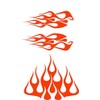 Wild Dingos LLC ST1 - Multi-Color Flame Decal Kit Golf