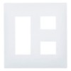 Panasonic WTL7005WK Outlet Plate for 5, Matte White
