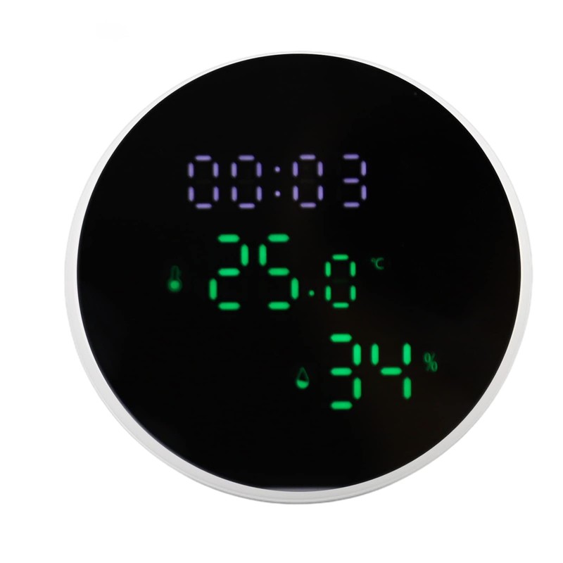 QANYEGN Smart Thermometer with Voice Control and LED Display, WiFi