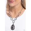 Paparazzi TANGIBLE TRANQUILITY black necklace