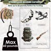 Camo Retractable Bow Hoist with Rope-30 Ft Bow & Gear
