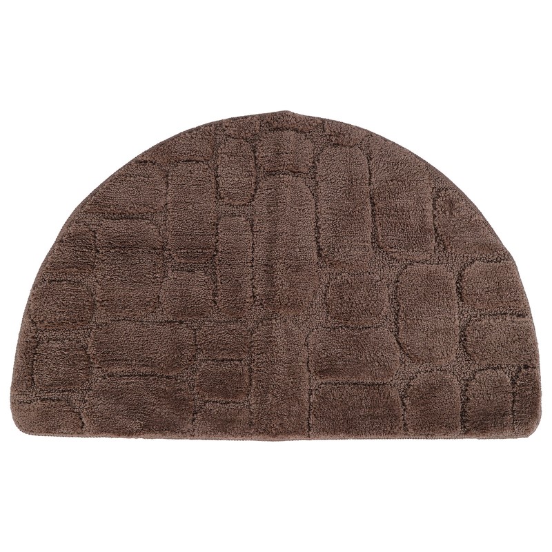 Half Round Shape Super Absorbs Non Slip Floor Mat for