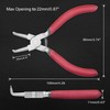 LEONTOOL Internal Snap Ring Pliers with Vent Jaw Lock Ring