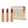 Juego De Lápices Labiales Mate De 3 Colores Con Bolsa