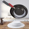 Queen.Y Felt Plate Divider, Pack of 24 Round Plate Protectors,