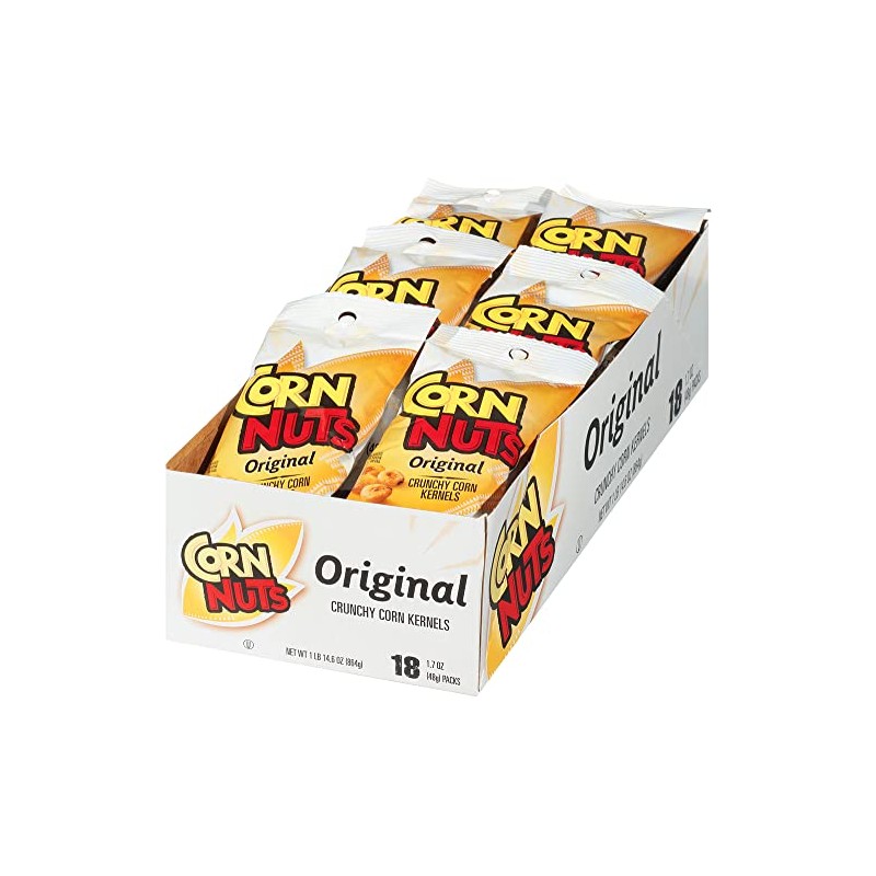 CORN NUTS Original Flavored Corn Kernels, Crunchy Corn Snacks, Snack