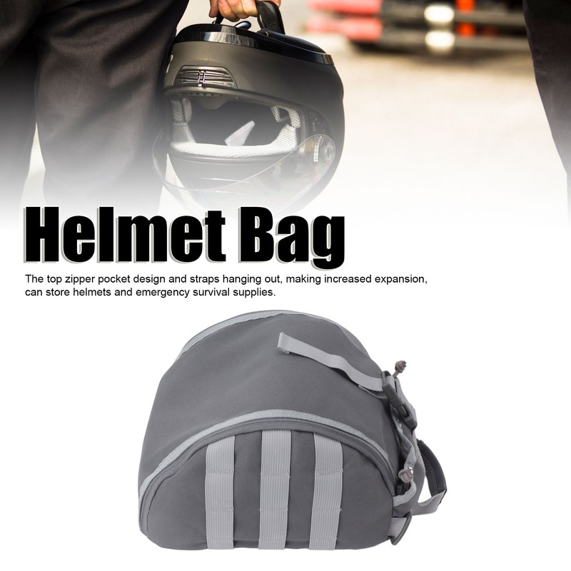 Outdoor Helmet Bag Nylon Waterproof Motorcycle Bike Bicycle Helmet Bag
